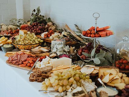 A grazing table